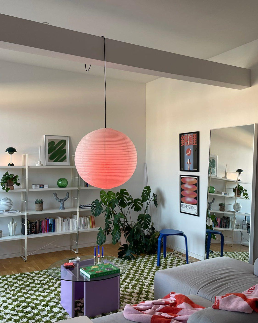 Vespace Papier Vintage Pendentif Lumière - Neutralighting