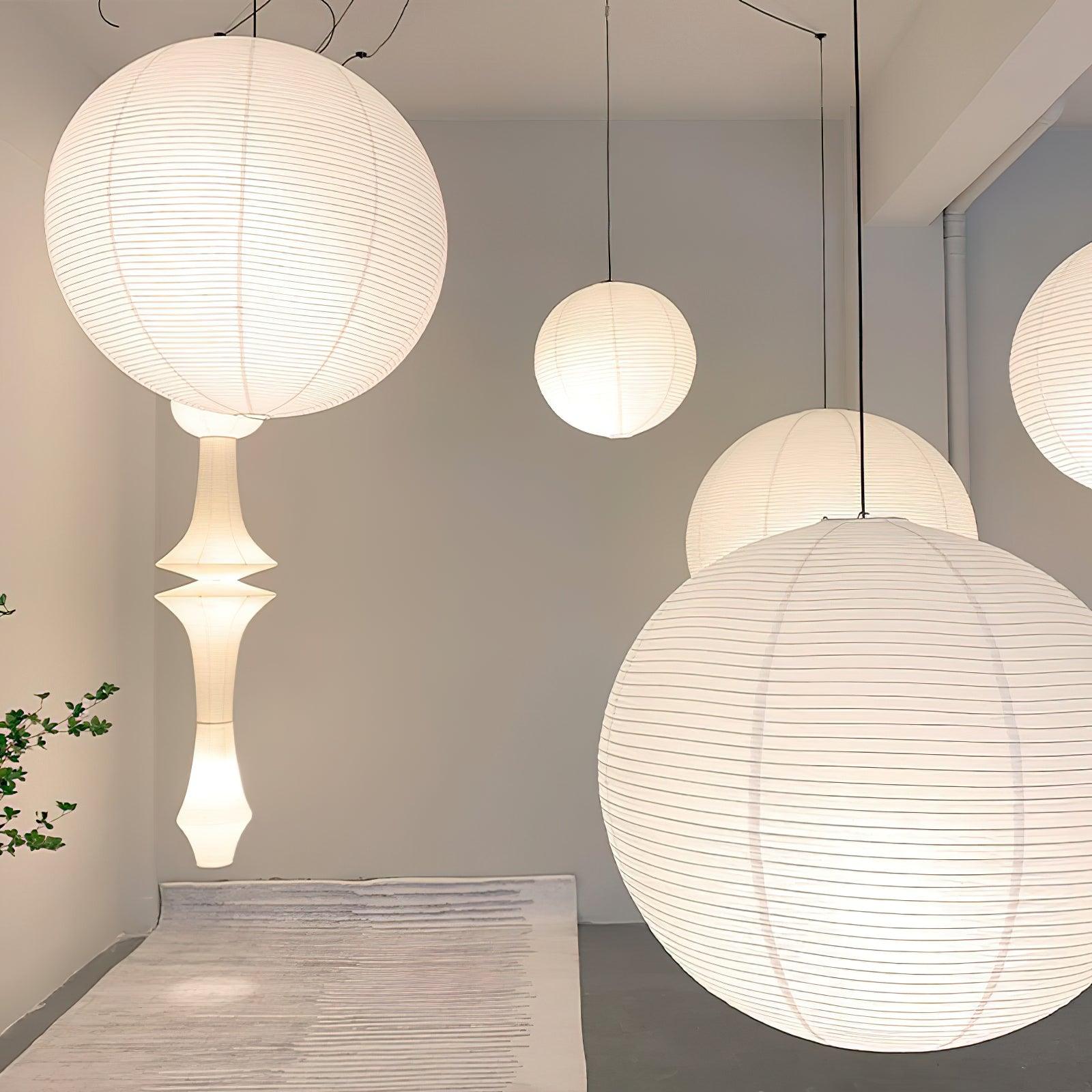 Lustra Suspension Lampe Lanternes en Papier - Neutralighting