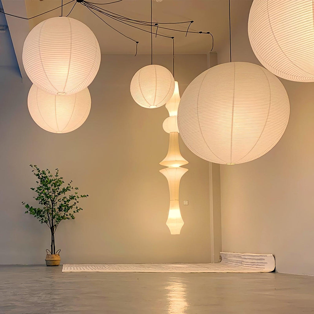 Lustra Suspension Lampe Lanternes en Papier - Neutralighting