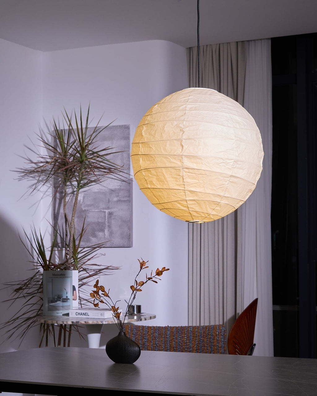 Lioricen Suspension Rétro en Papier - Neutralighting
