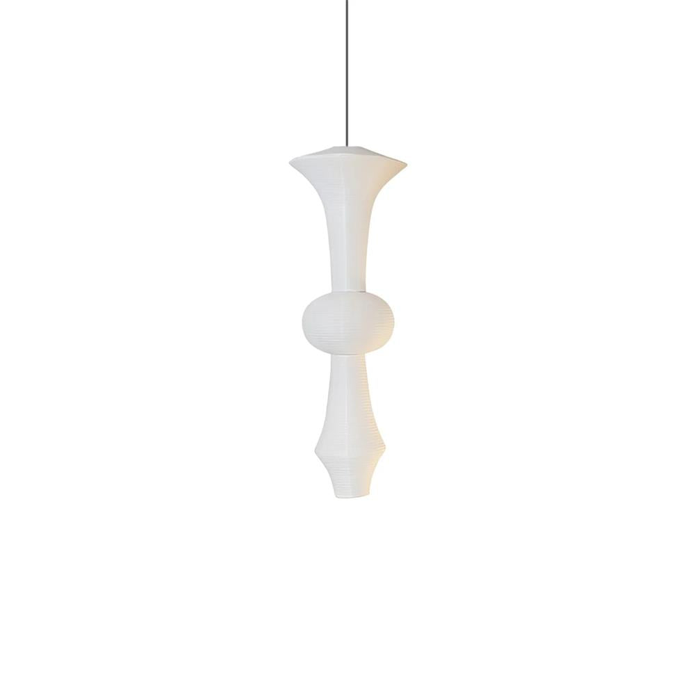 Zyora Lampe Suspendue Sculpturale en Papier - Neutralighting