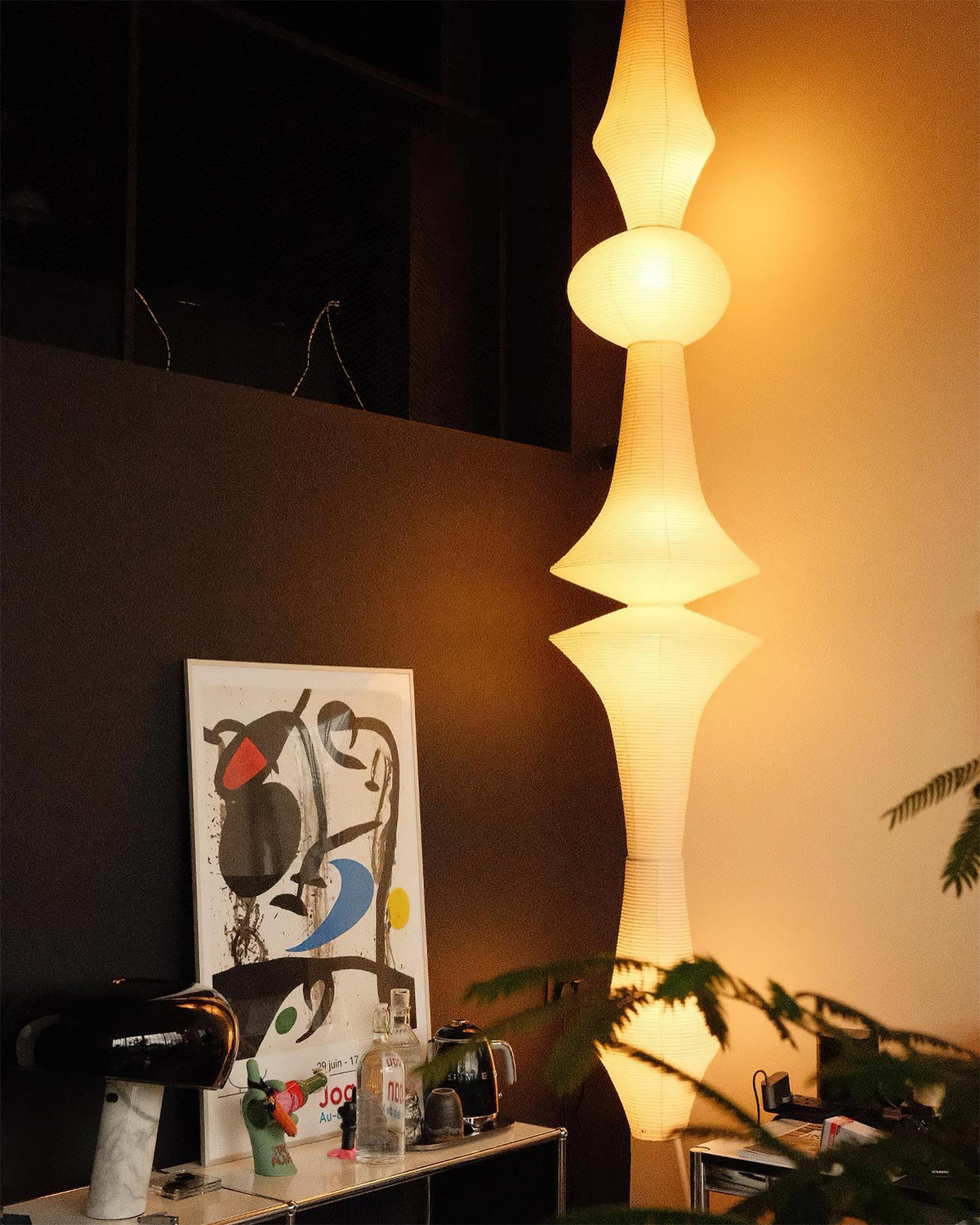 Zyora Lampe Suspendue Sculpturale en Papier - Neutralighting