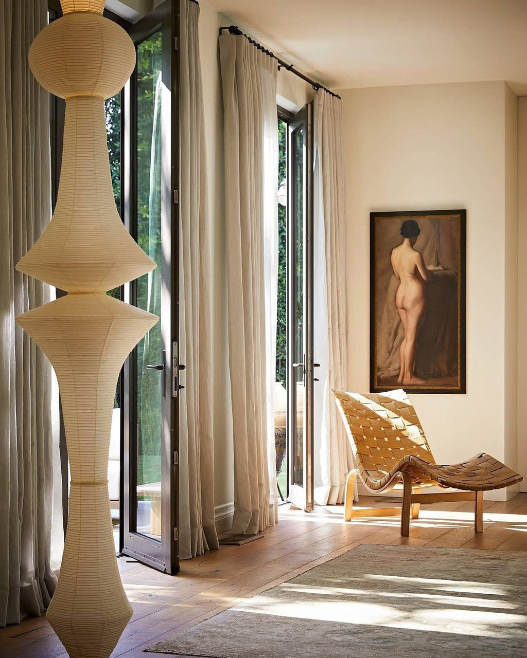 Zyora Lampe Suspendue Sculpturale en Papier - Neutralighting