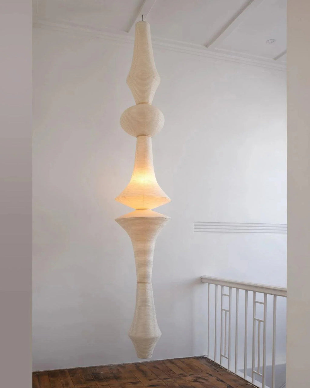 Zyora Lampe Suspendue Sculpturale en Papier - Neutralighting