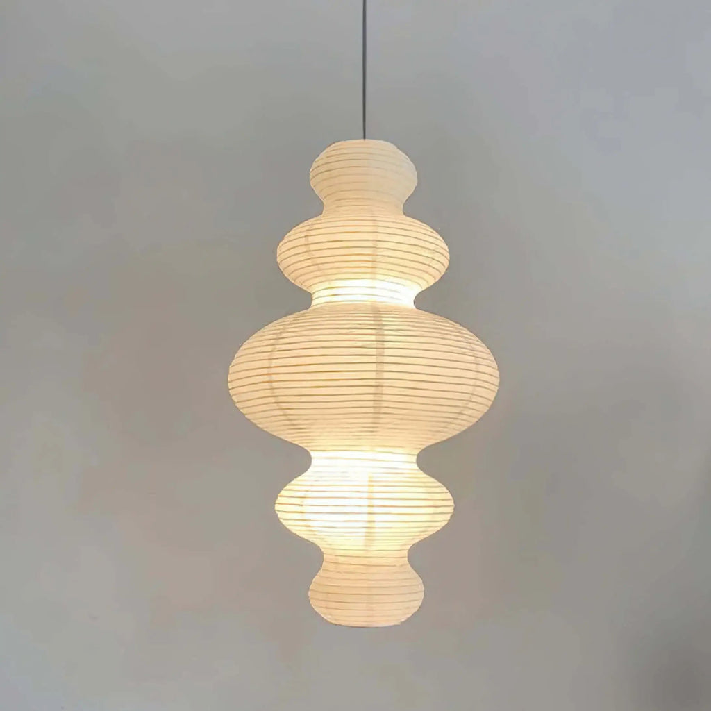 Vivain Lampe Pendante Papier Traditionnelle - Neutralighting