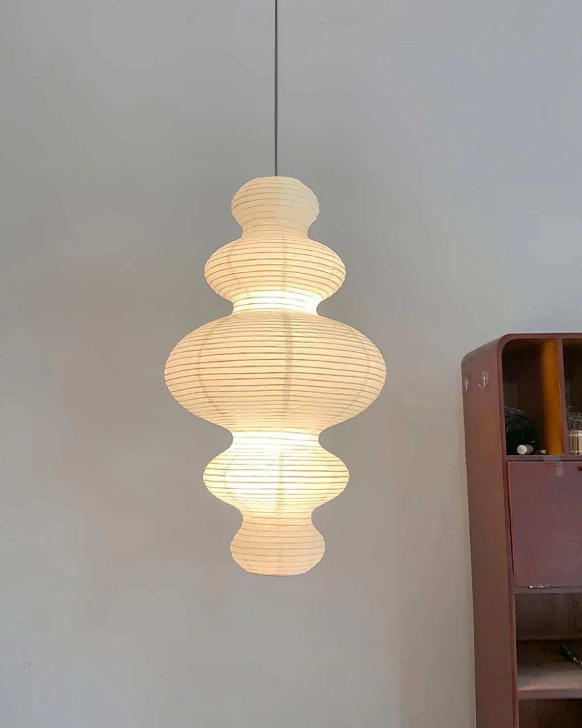 Vivain Lampe Pendante Papier Traditionnelle - Neutralighting