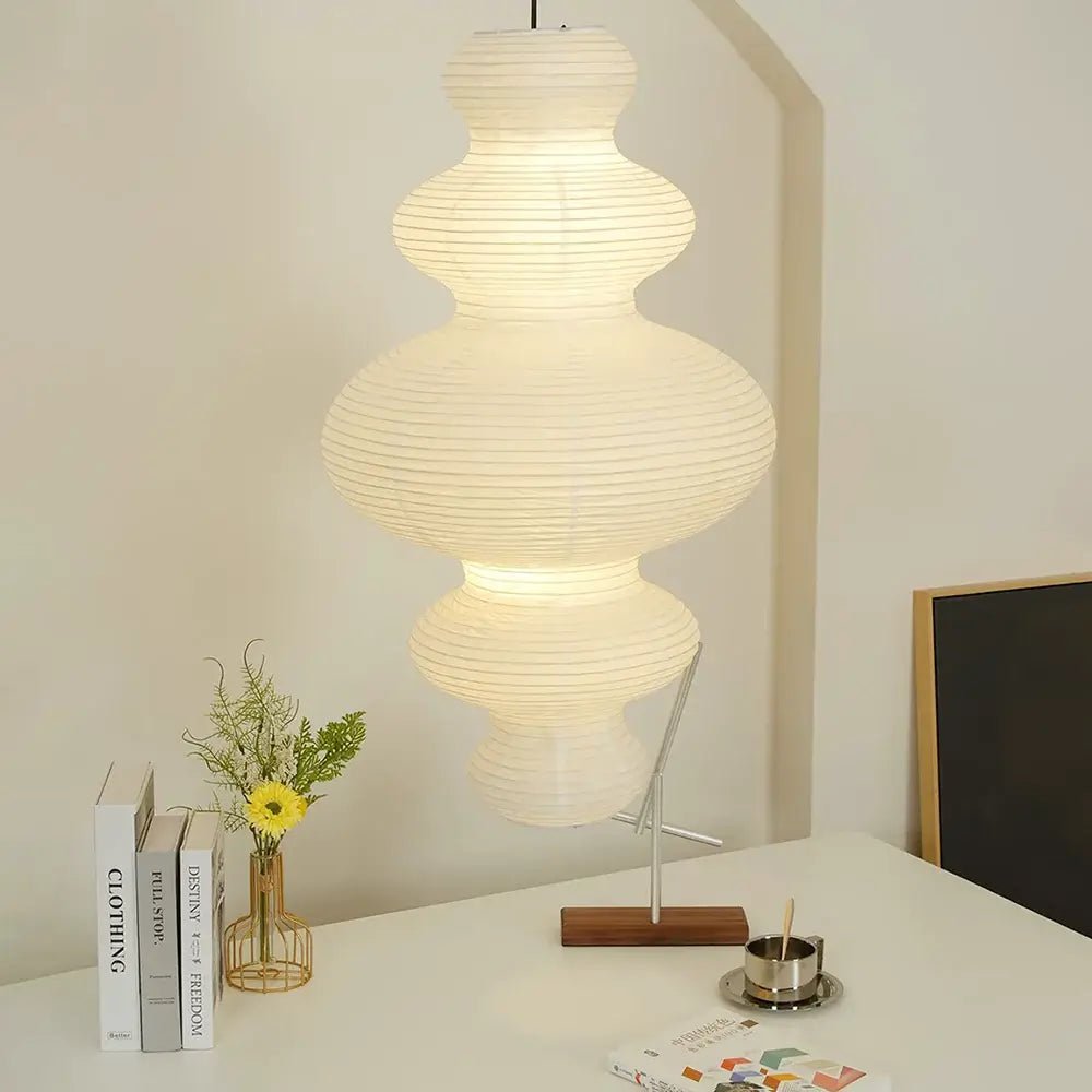 Vivain Lampe Pendante Papier Traditionnelle - Neutralighting
