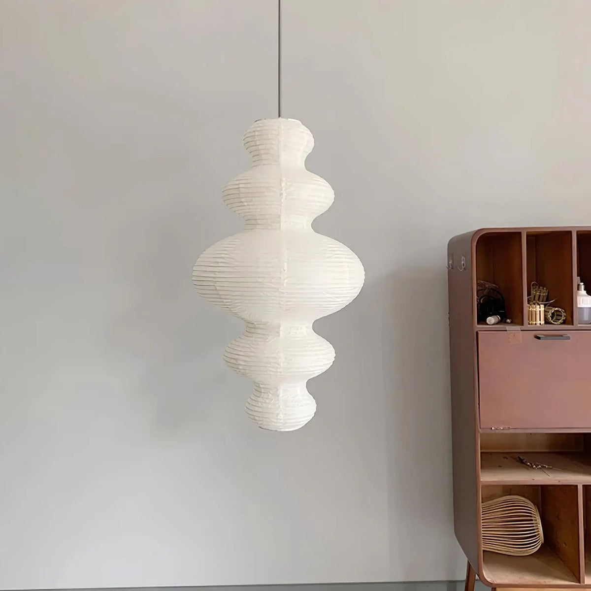 Vivain Lampe Pendante Papier Traditionnelle - Neutralighting