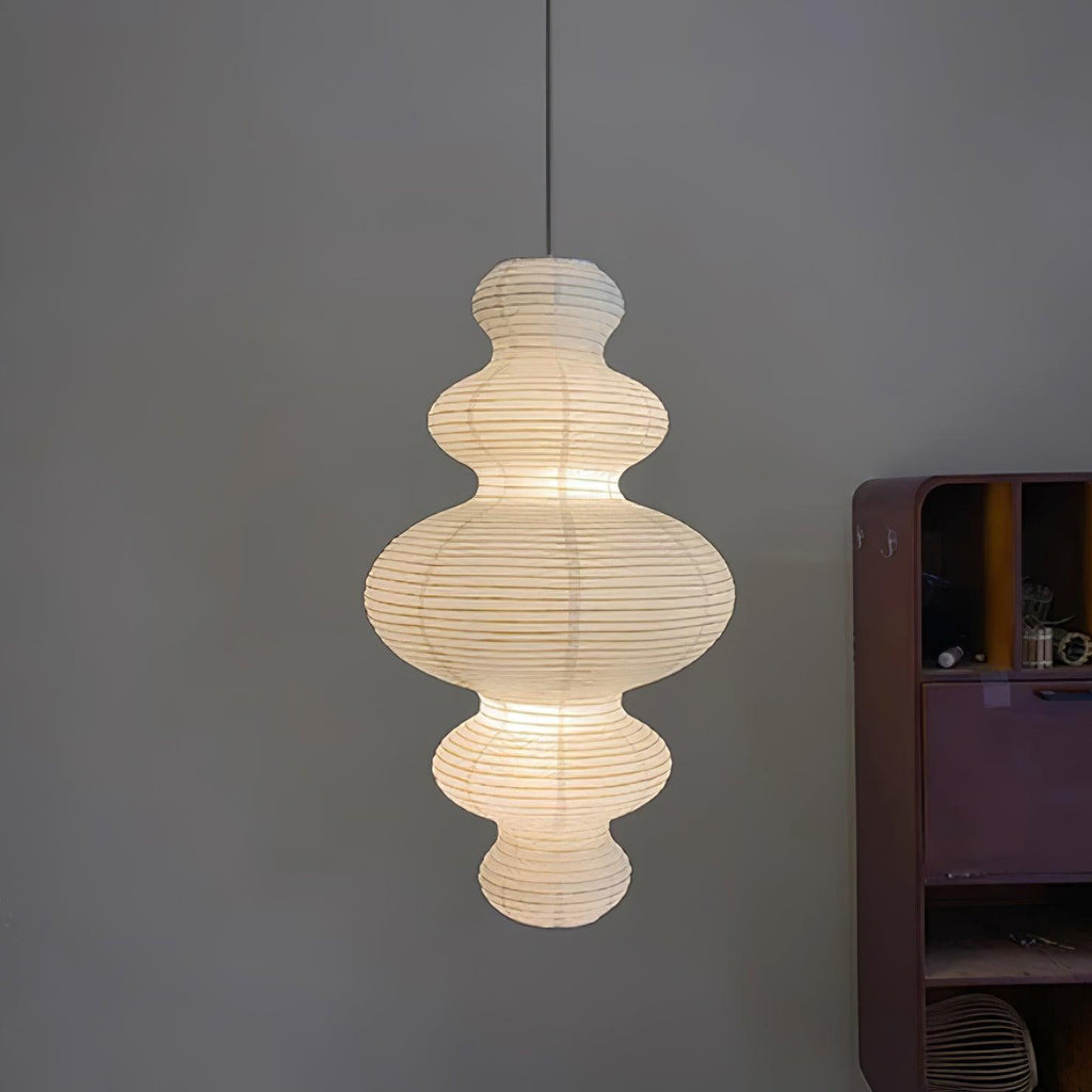 Akari Lampe Pendante Minimaliste en Bambou - Neutralighting