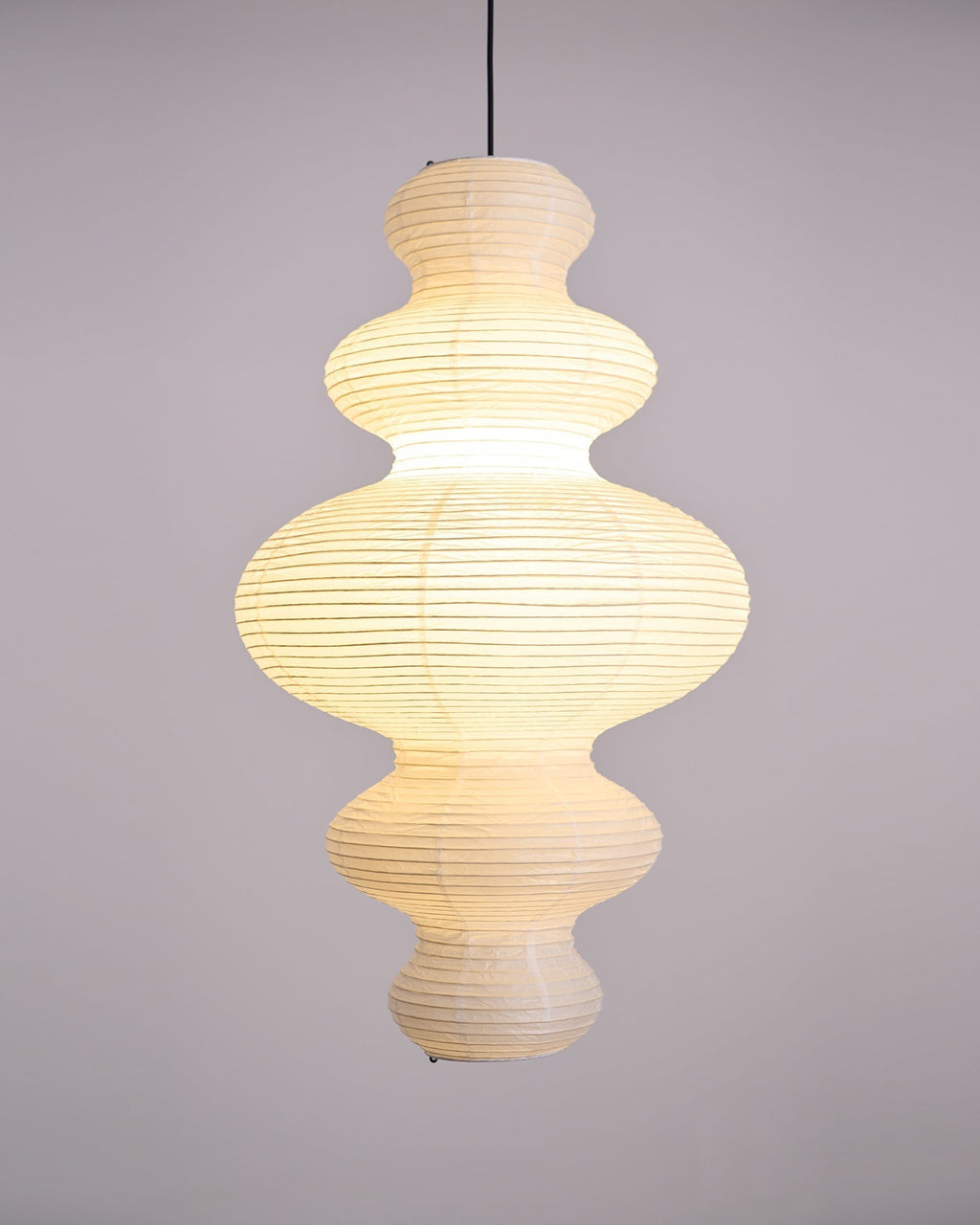 Akari Lampe Pendante Minimaliste en Bambou - Neutralighting