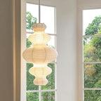 Akari Lampe Pendante Minimaliste en Bambou - Neutralighting