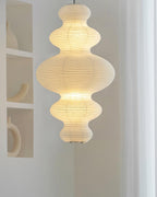 Akari Lampe Pendante Minimaliste en Bambou - Neutralighting