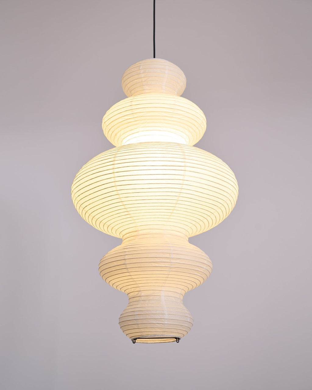 Akari Lampe Pendante Minimaliste en Bambou - Neutralighting