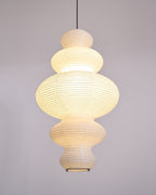 Akari Lampe Pendante Minimaliste en Bambou - Neutralighting