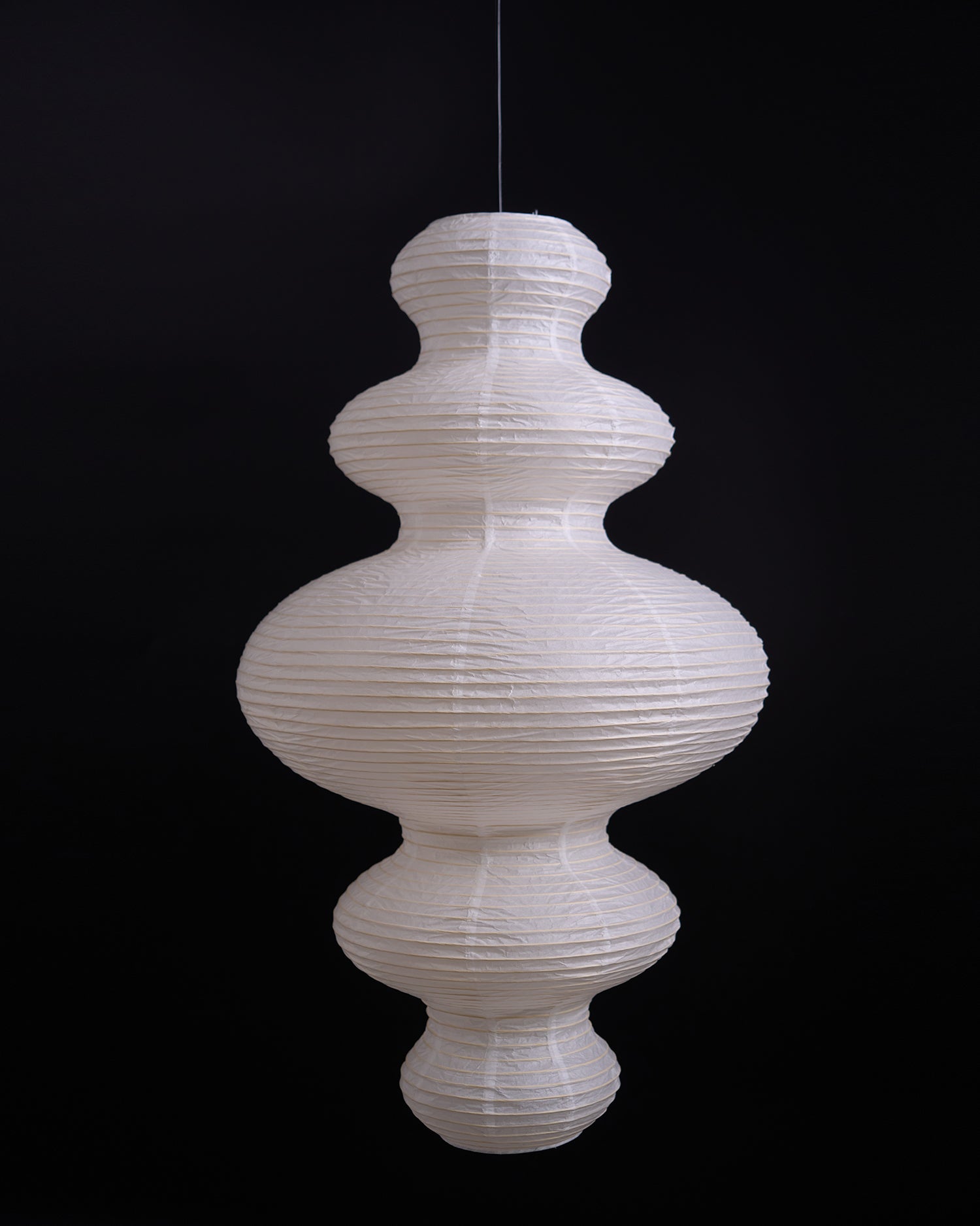 Akari Lampe Pendante Minimaliste en Bambou - Neutralighting