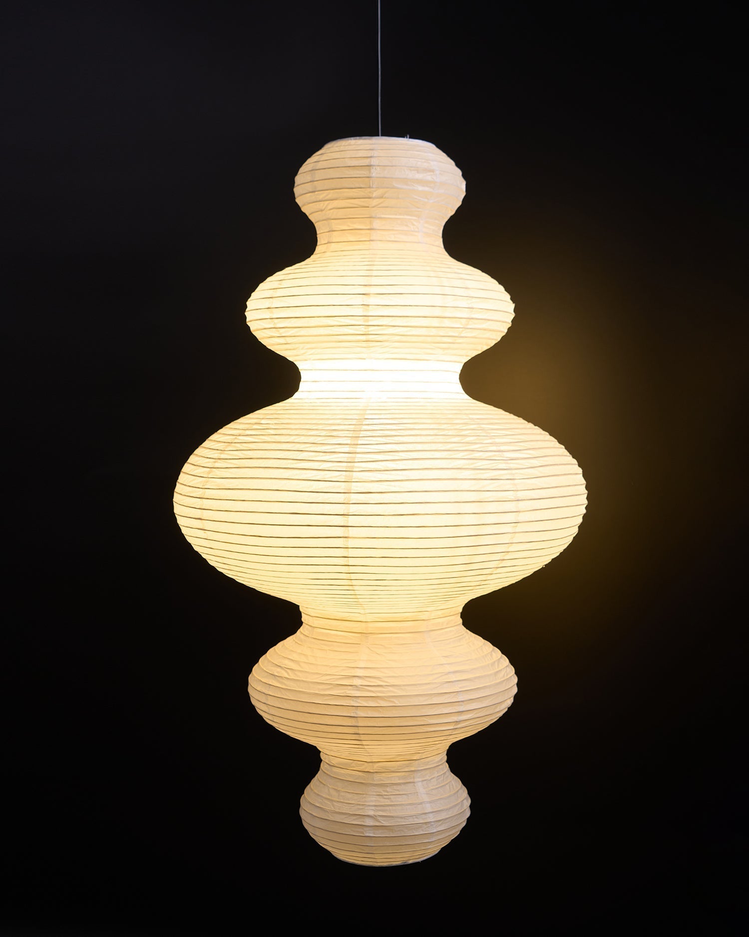 Akari Lampe Pendante Minimaliste en Bambou - Neutralighting
