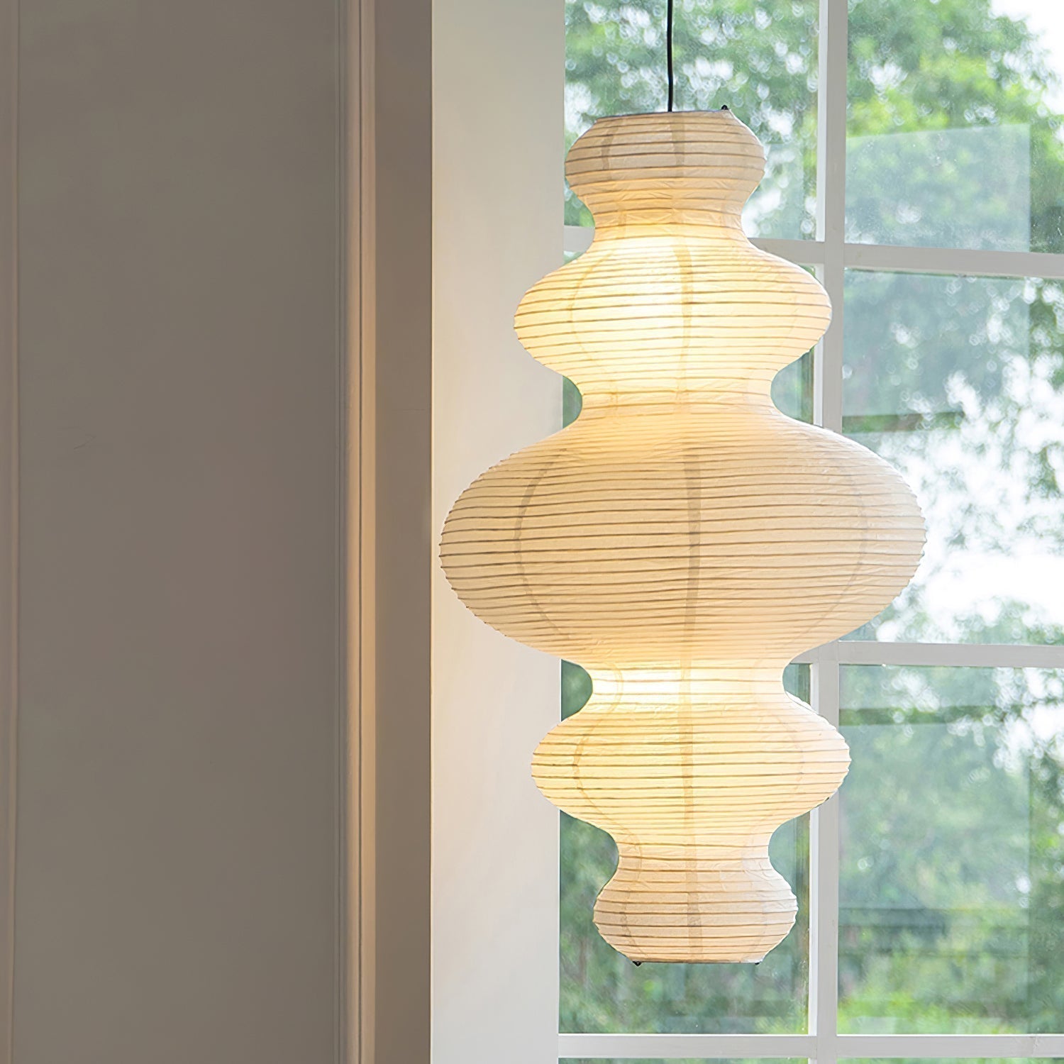 Lythaaris Lampe Pendante Art Naturel Bambou Swag - Neutralighting