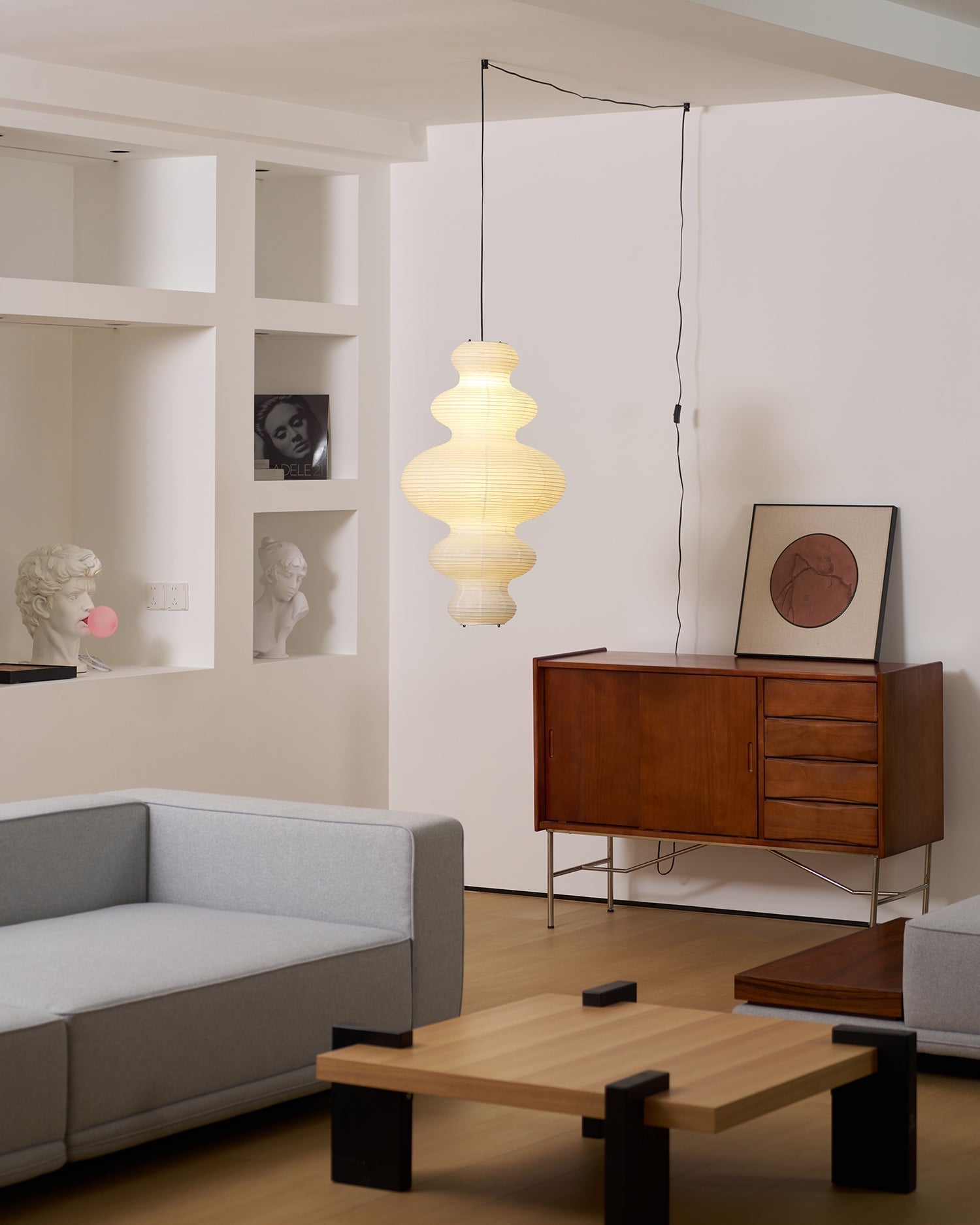 Lythaaris Lampe Pendante Art Naturel Bambou Swag - Neutralighting