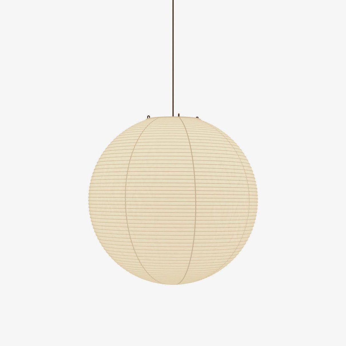 Solara Suspension Bambou Papier Washi Ronde - Neutralighting