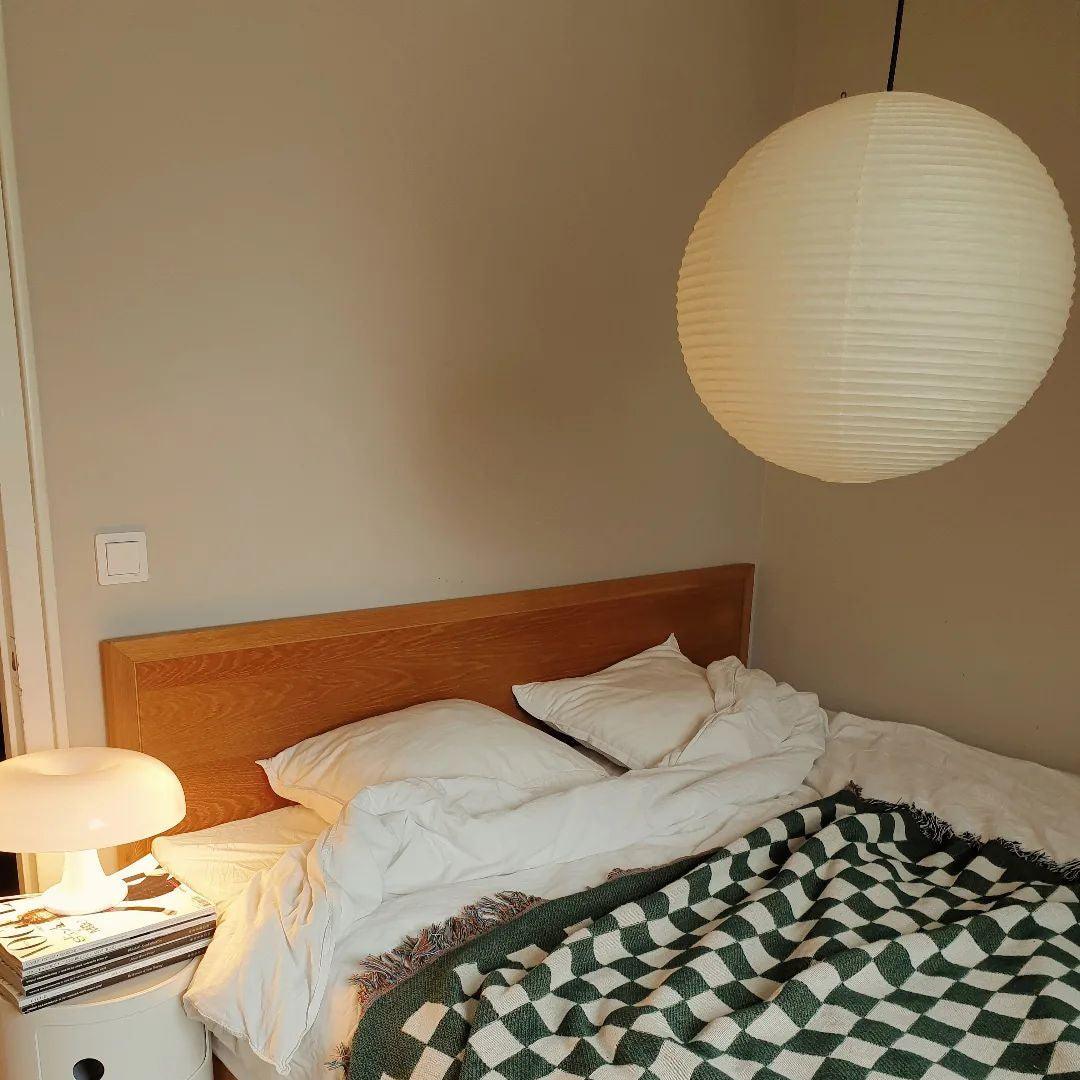Solara Suspension Bambou Papier Washi Ronde - Neutralighting