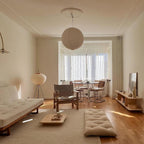 Solara Suspension Bambou Papier Washi Ronde - Neutralighting