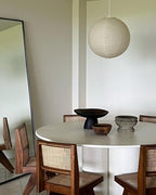 Solara Suspension Bambou Papier Washi Ronde - Neutralighting
