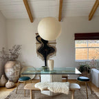 Solara Suspension Bambou Papier Washi Ronde - Neutralighting