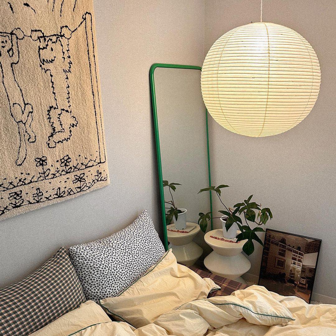Solara Suspension Bambou Papier Washi Ronde - Neutralighting