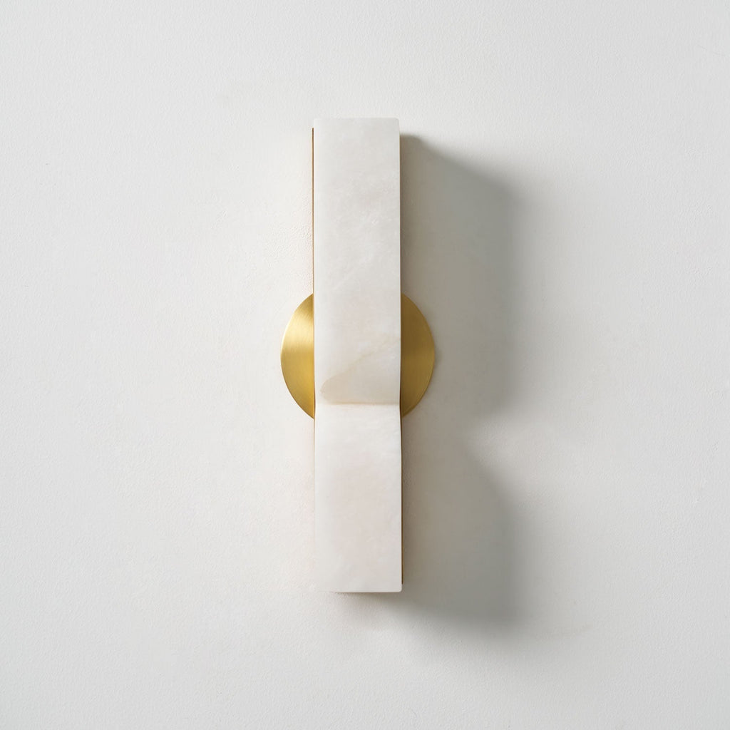 Lunaris Lampe Murale Rectangulaire en Albâtre - Neutralighting