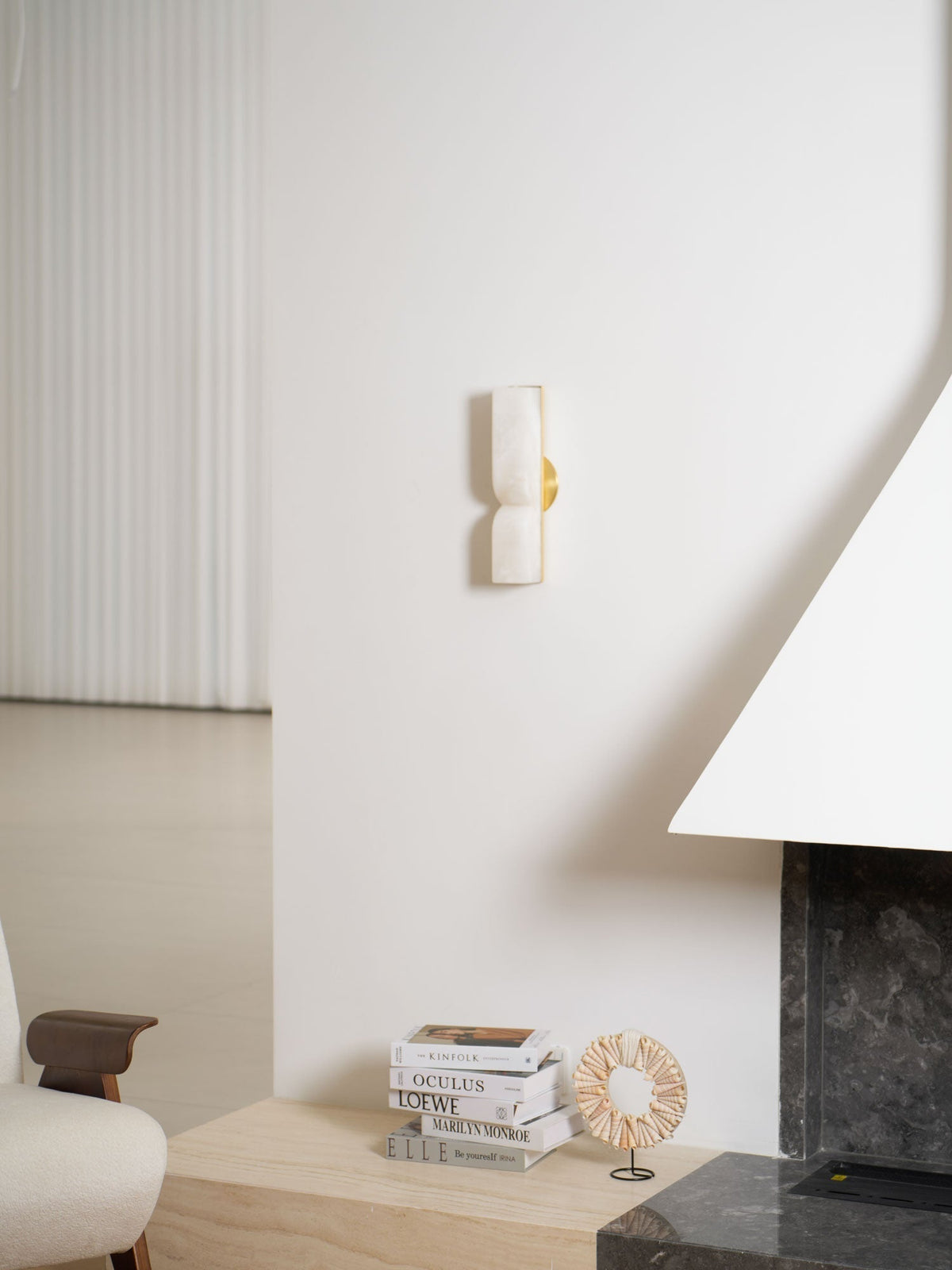 Lunaris Lampe Murale Rectangulaire en Albâtre - Neutralighting