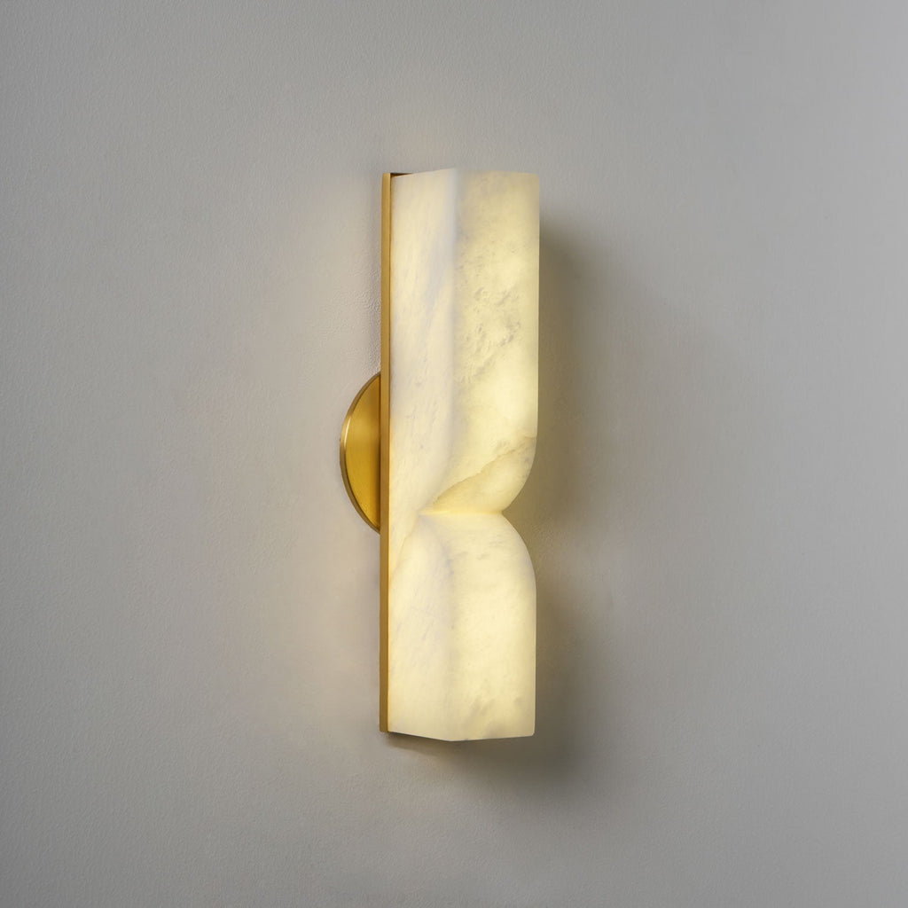 Imiraris Minimalist Alabaster Wall Light - Neutralighting