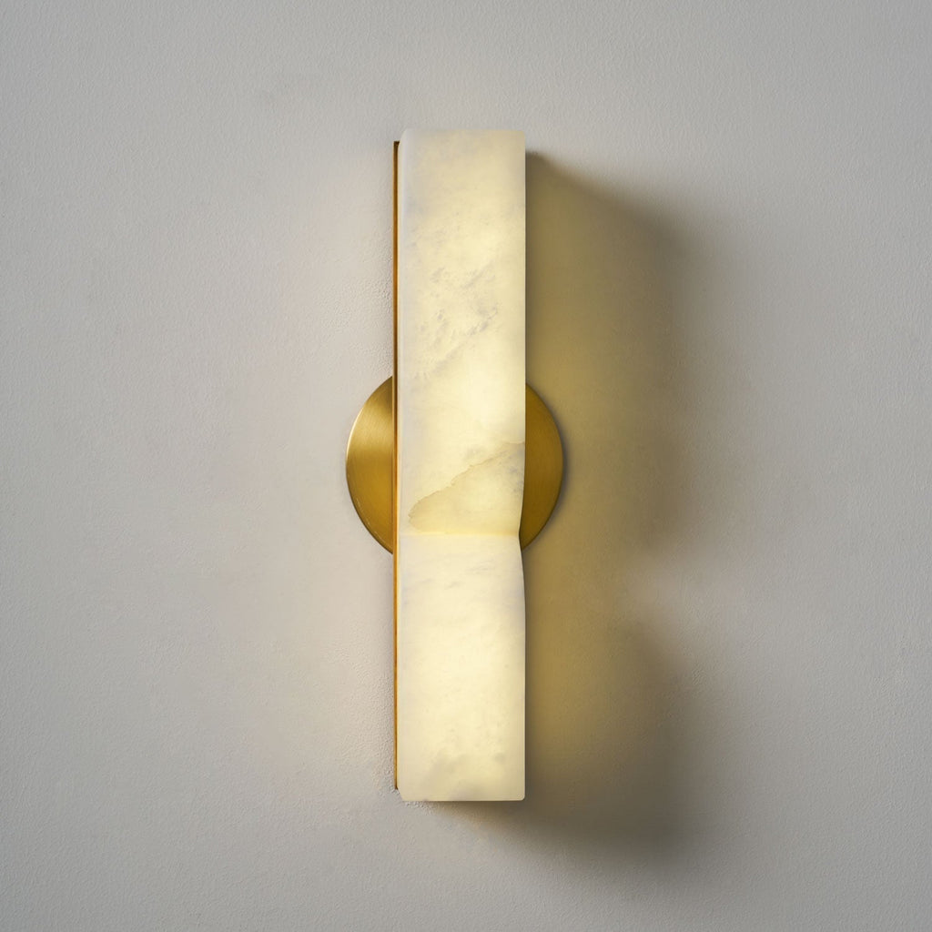 Lunaris Lampe Murale Rectangulaire en Albâtre - Neutralighting