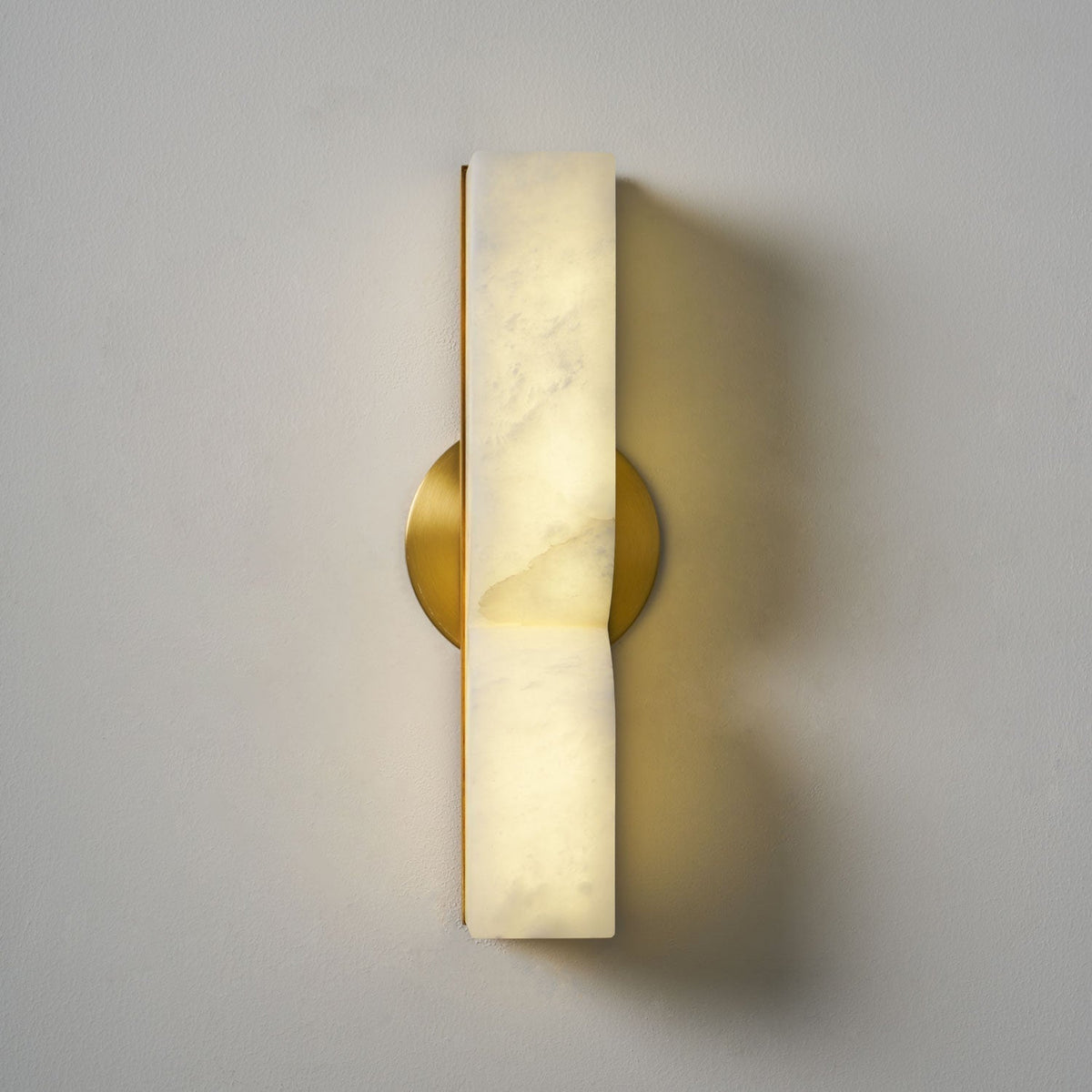 Lunaris Lampe Murale Rectangulaire en Albâtre - Neutralighting