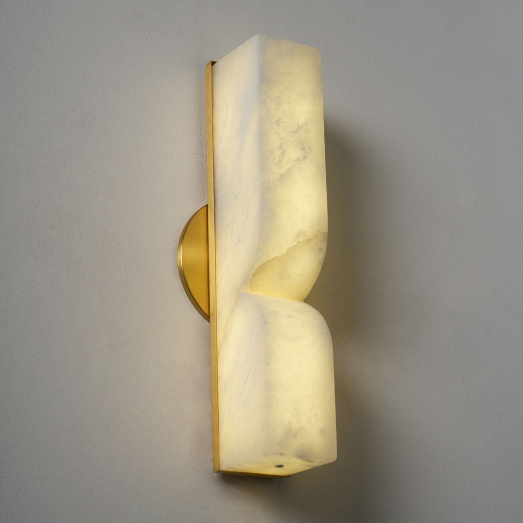 Imiraris Minimalist Alabaster Wall Light - Neutralighting