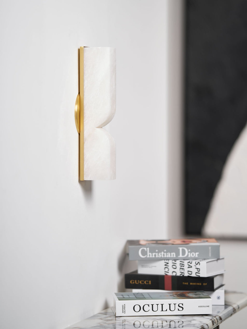Imiraris Minimalist Alabaster Wall Light - Neutralighting