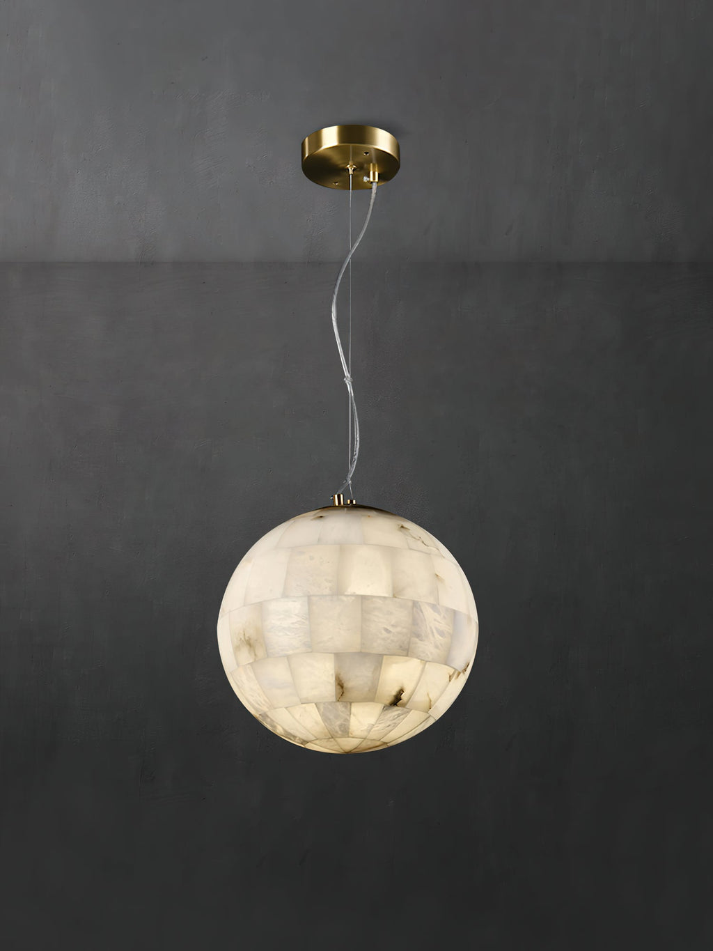 Fljotuvye Suspension en Alabastre Boule Moderne - Neutralighting