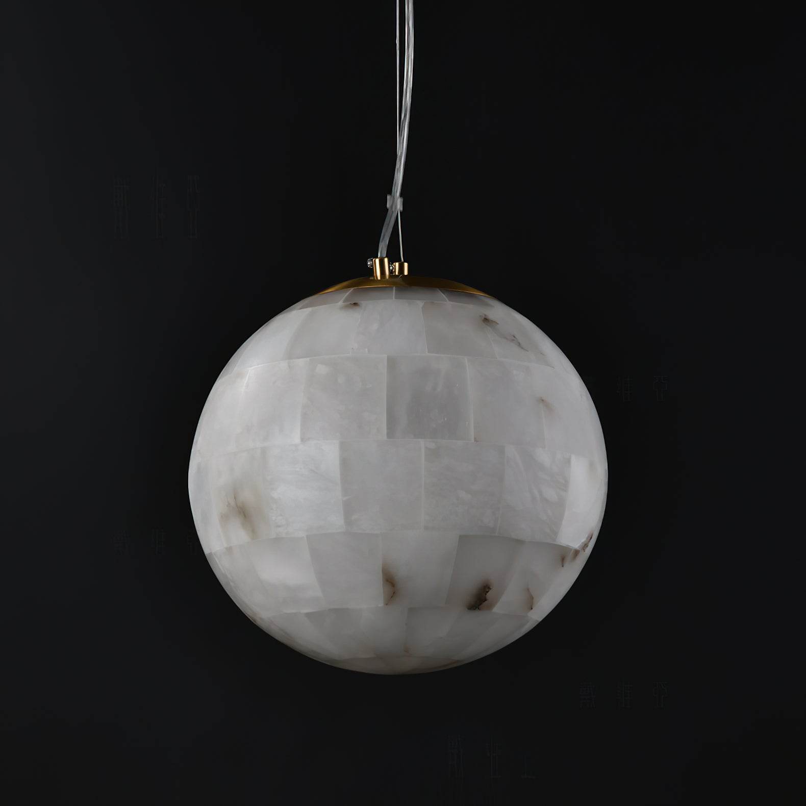 Fljotuvye Suspension en Alabastre Boule Moderne - Neutralighting