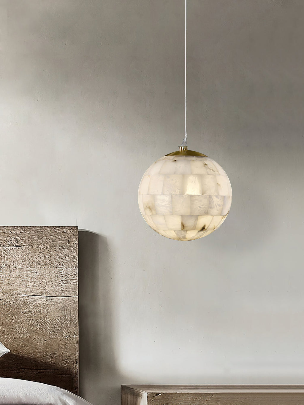 Fljotuvye Suspension en Alabastre Boule Moderne - Neutralighting