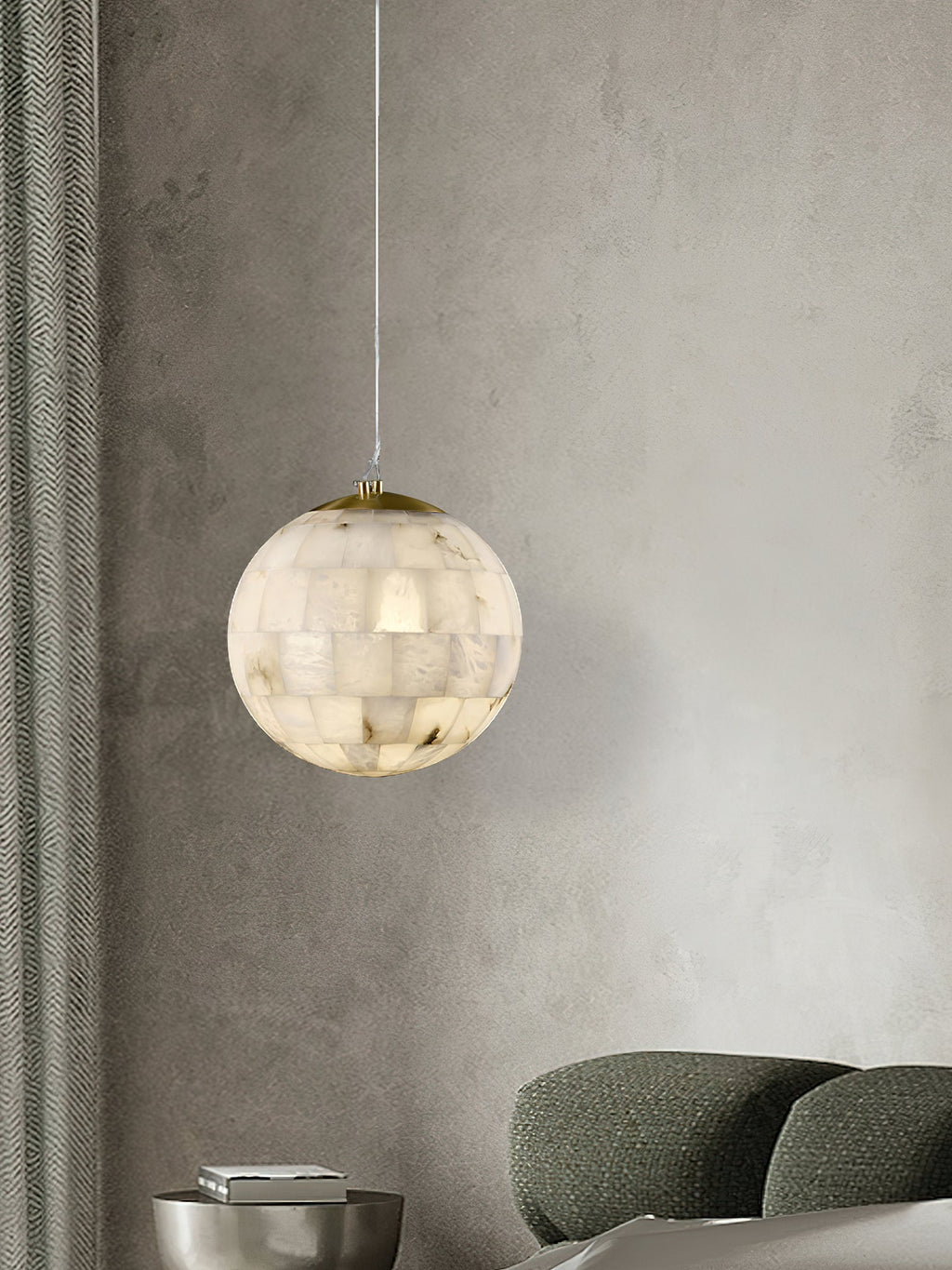 Fljotuvye Suspension en Alabastre Boule Moderne - Neutralighting