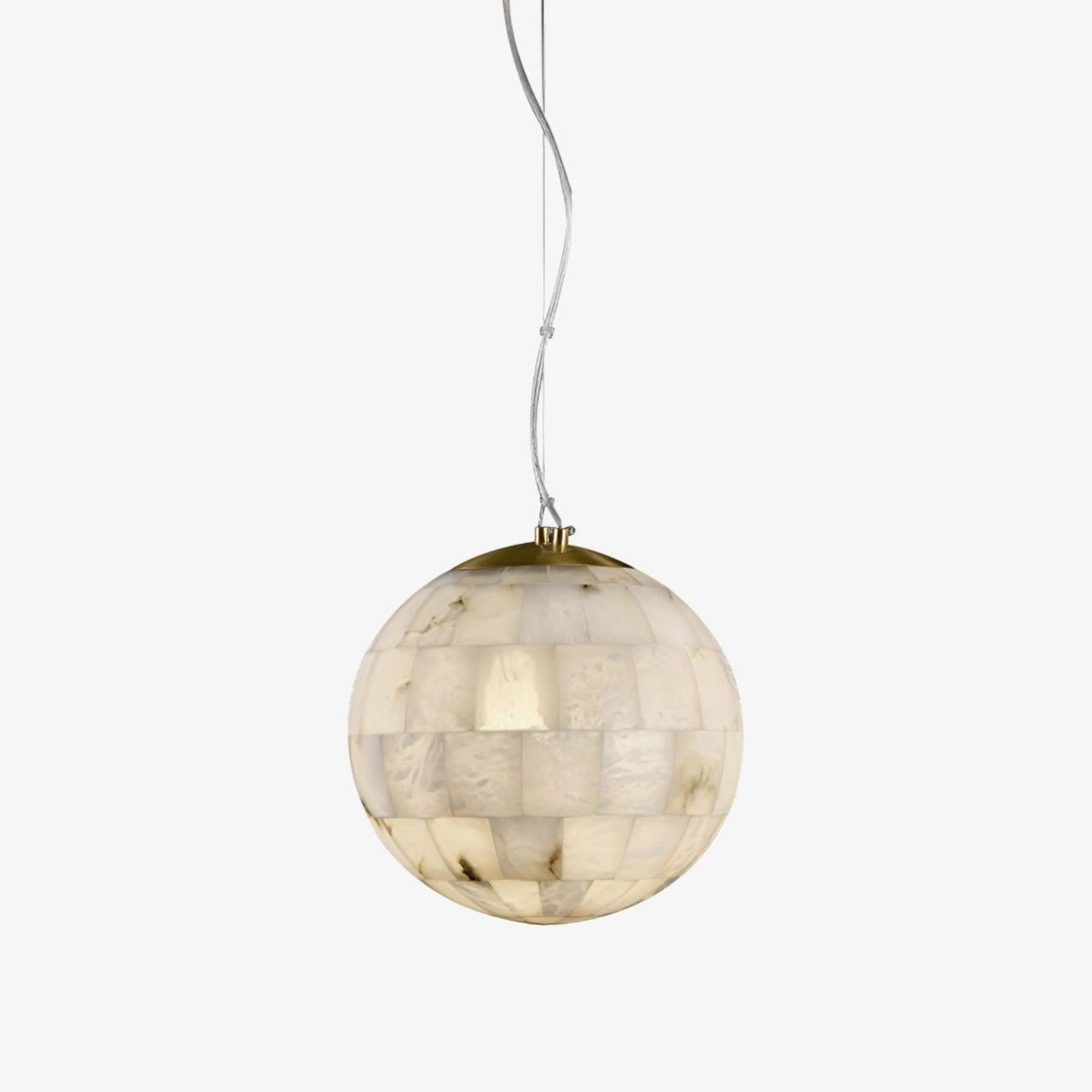 Isolde Albâtre Globe Pendentif Lumière - Neutralighting