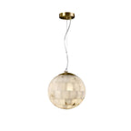 Isolde Albâtre Globe Pendentif Lumière - Neutralighting