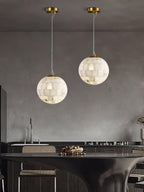 Isolde Albâtre Globe Pendentif Lumière - Neutralighting