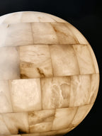 Isolde Albâtre Globe Pendentif Lumière - Neutralighting