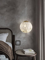 Isolde Albâtre Globe Pendentif Lumière - Neutralighting