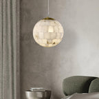 Isolde Albâtre Globe Pendentif Lumière - Neutralighting