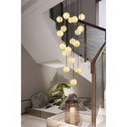 Gloruvye Lustre Métal Boules Moderne en Grappes - Neutralighting