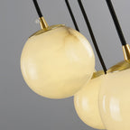 Gloruvye Lustre Métal Boules Moderne en Grappes - Neutralighting