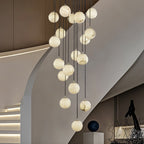 Gloruvye Lustre Métal Boules Moderne en Grappes - Neutralighting