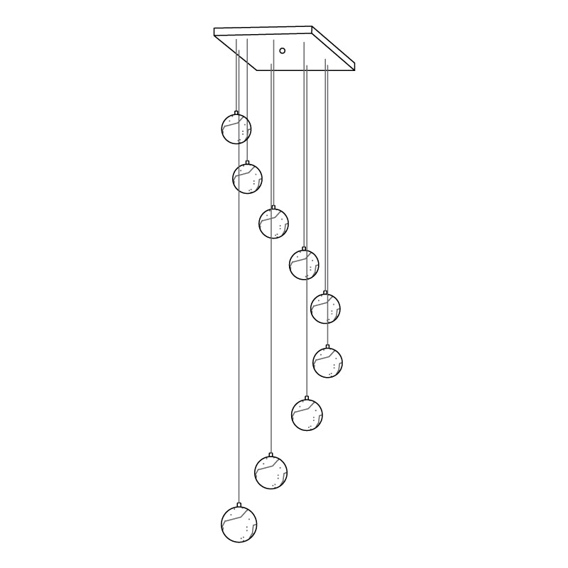 Ilaria Suspension en Albâtre - Neutralighting