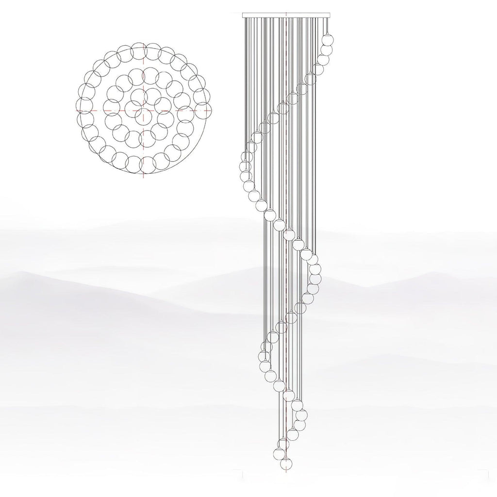 Ilaria Suspension en Albâtre - Neutralighting